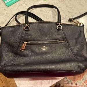 Coach leather handbag